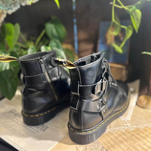Dr. Martens Cristofer Leather Harness Boots